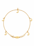 Pulsera Lunar de oro amarillo 18kts
