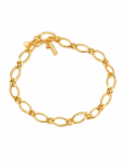 Pulseras  estilo italiano de oro amarillo 18kts