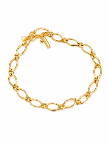 Pulseras  estilo italiano de oro amarillo 18kts