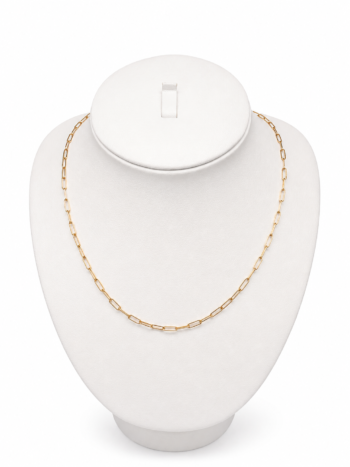 Cadena Eslabón Clásico Oro Amarillo 18K