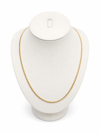 Cadena Cubana Clásica Oro Amarillo 18K