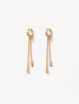 Argollas Cascabel de Oro Amarillo 18K